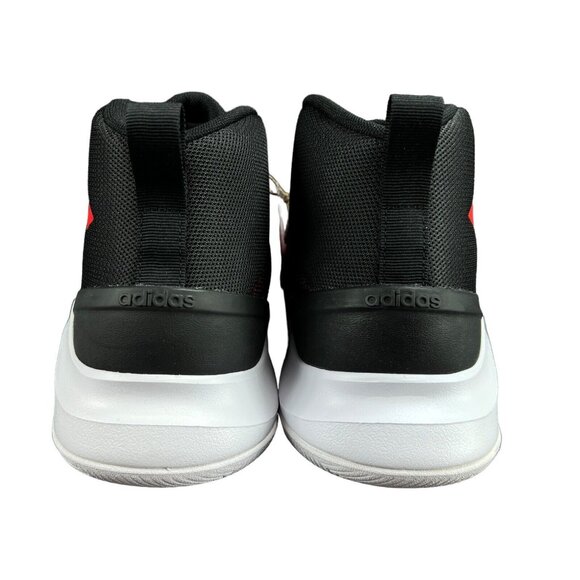 Adidas Own the Game Black Red White Shoes FY6008 Men's Size 13 - Picture 5 of 9